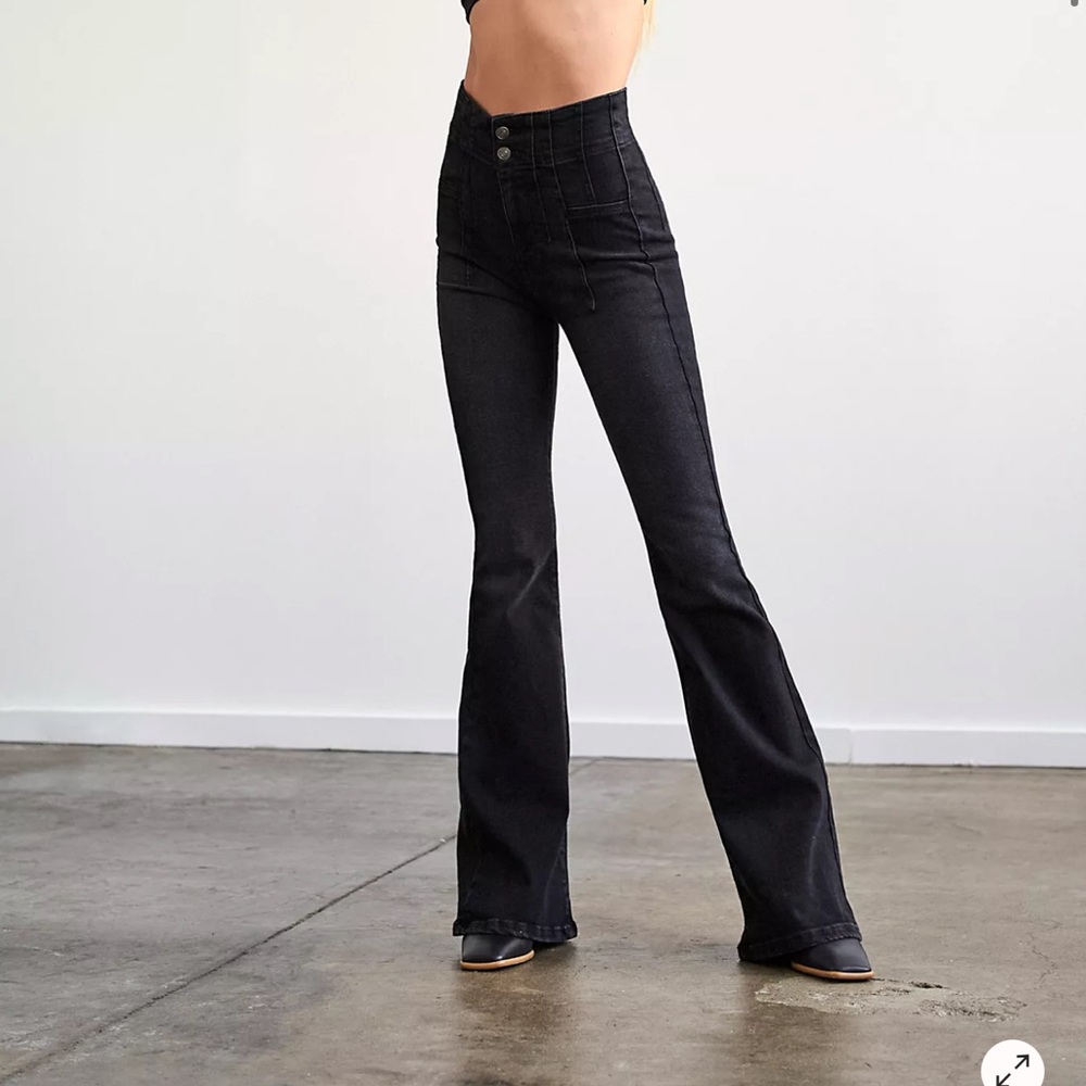 We The Free Jayde Flare Jeans Free People